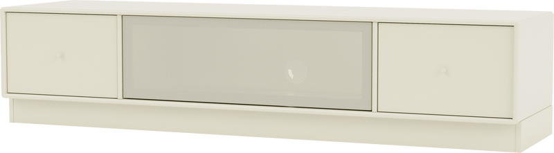 Octave II TV & Sound Bench - With Plinth Base - Montana - Sideboards + Cabinets - Anthracite - 1.2