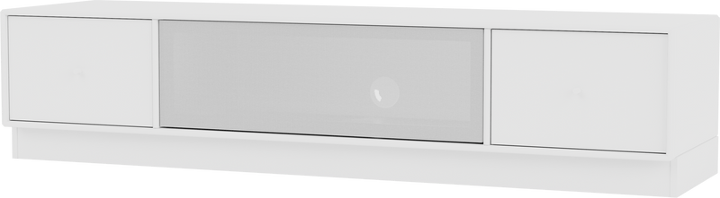 Octave II TV & Sound Bench - With Plinth Base - Montana - Sideboards + Cabinets - Anthracite - 1.2