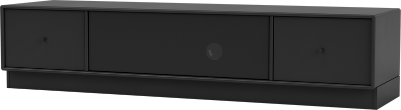 Octave II TV & Sound Bench - With Plinth Base - Montana - Sideboards + Cabinets - Anthracite - 1.2