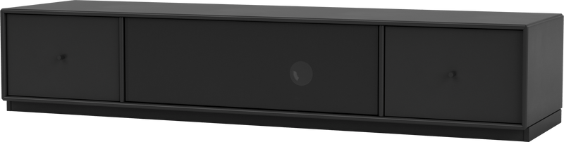 Octave II TV & Sound Bench - With Plinth Base - Montana - Sideboards + Cabinets - Anthracite - 1.2