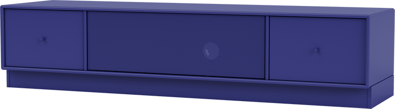 Octave II TV & Sound Bench - With Plinth Base - Montana - Sideboards + Cabinets - Anthracite - 1.2