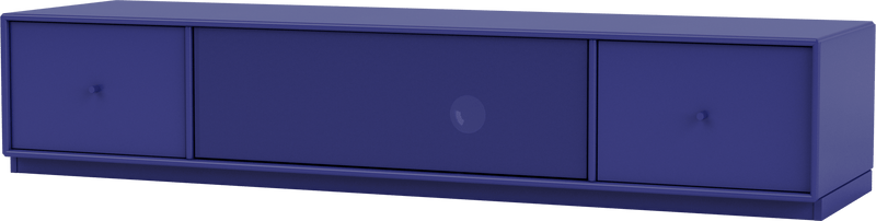 Octave II TV & Sound Bench - With Plinth Base - Montana - Sideboards + Cabinets - Anthracite - 1.2