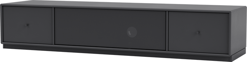 Octave II TV & Sound Bench - With Plinth Base - Montana - Sideboards + Cabinets - Anthracite - 1.2