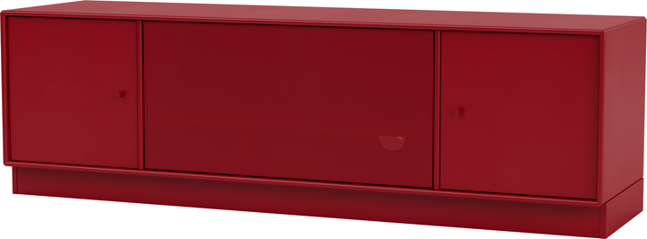 Octave III TV Table - With Plinth Base - Montana - Sideboards + Cabinets - Beetroot - 2.7" - HORNE