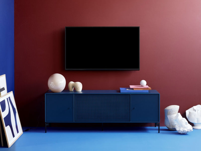 Octave III TV Table - With Plinth Base - Montana - Sideboards + Cabinets - Beetroot - 1.2