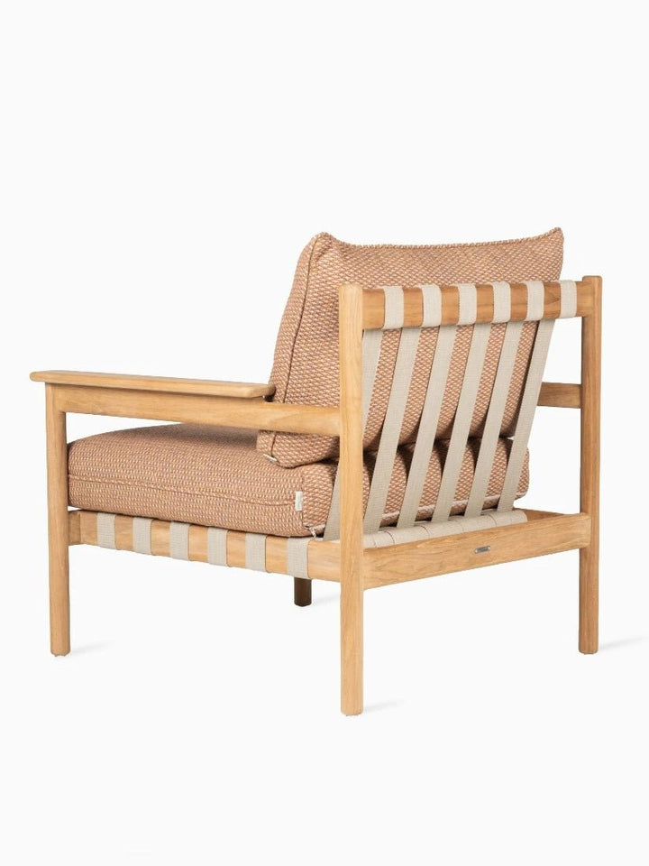 Oda Lounge Chair - Vincent Sheppard Outdoor Furniture - Sienna - HORNE