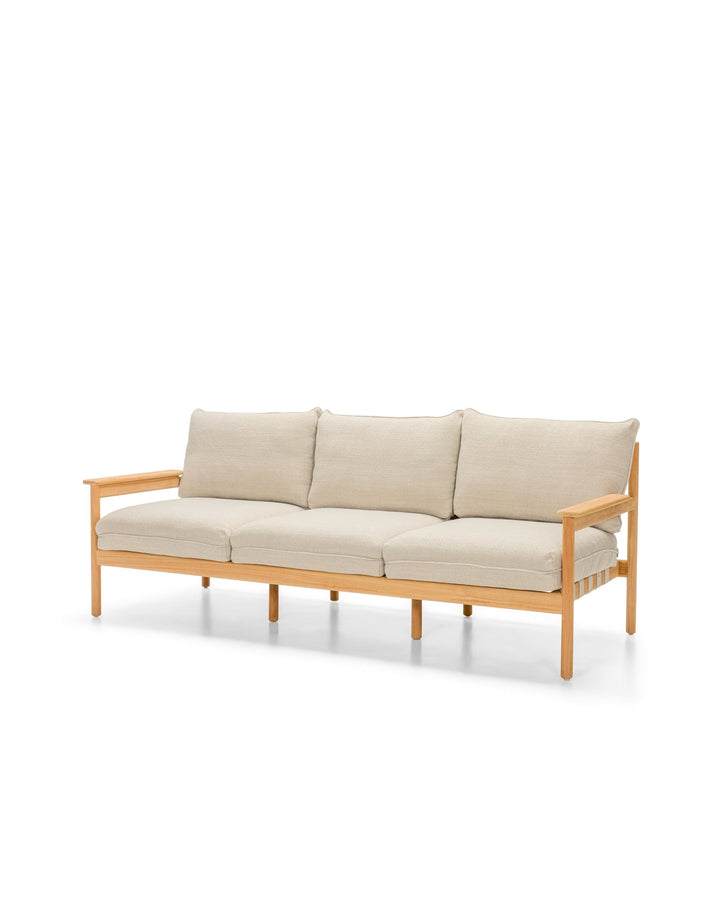 Oda Lounge Sofa - 3 Seater - Vincent Sheppard Sofas - Lime White Boucle - HORNE
