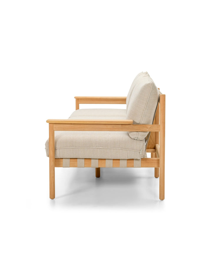 Oda Lounge Sofa - 3 Seater - Vincent Sheppard Sofas - Lime White Boucle - HORNE
