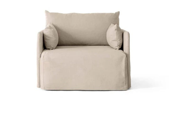 Offset Sofa w/ Loose Cover - 1 Seater - Audo Copenhagen - Sofas - Logan Sand - HORNE