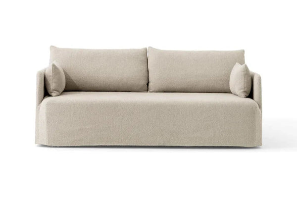 Offset Sofa w/ Loose Cover - 2 Seater - Audo Copenhagen - Sofas - Logan Sand - HORNE