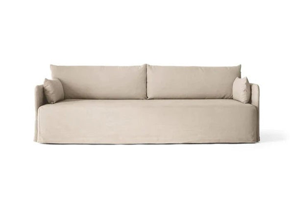 Offset Sofa w/ Loose Cover - 3 Seater - Audo Copenhagen - Sofas - Logan Sand - HORNE