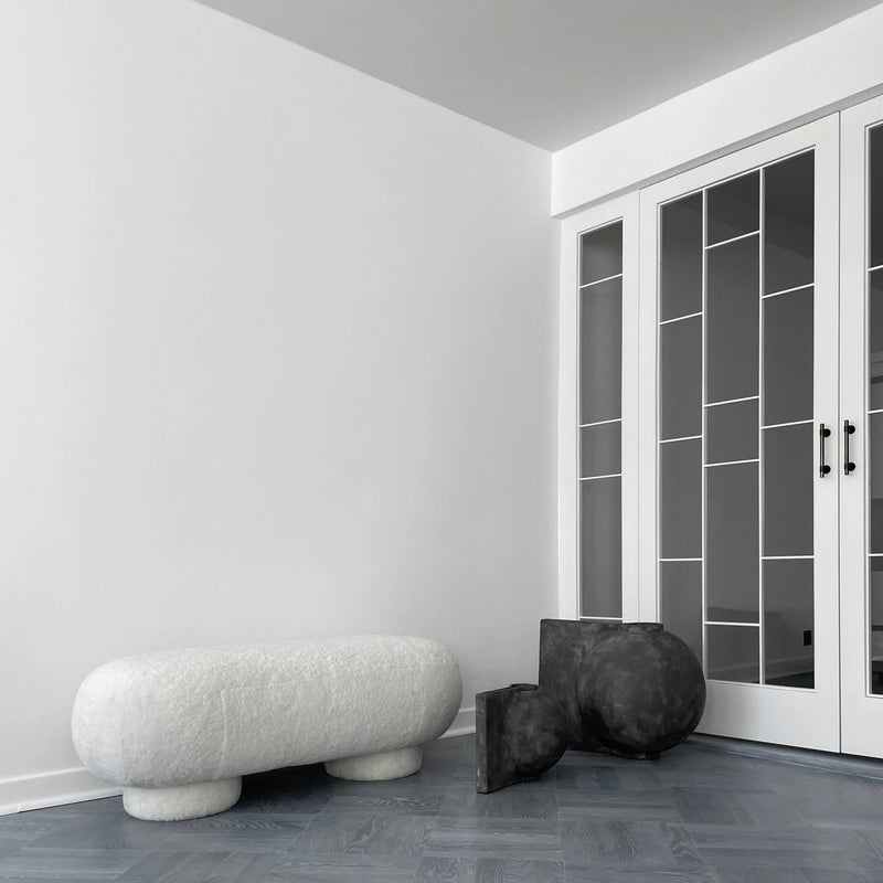 Offset Vase - 101 Copenhagen Vases - Mini - Dark Grey - HORNE