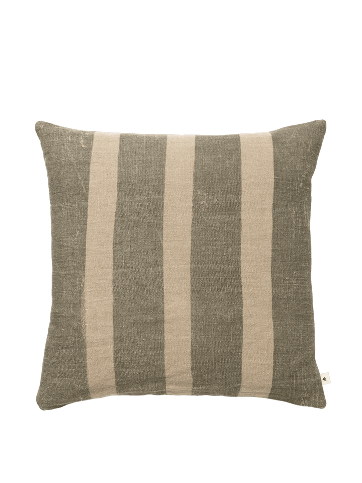Oleo Cushion - Ferm Living Bedding + Pillows - Tea Green/Natural - HORNE