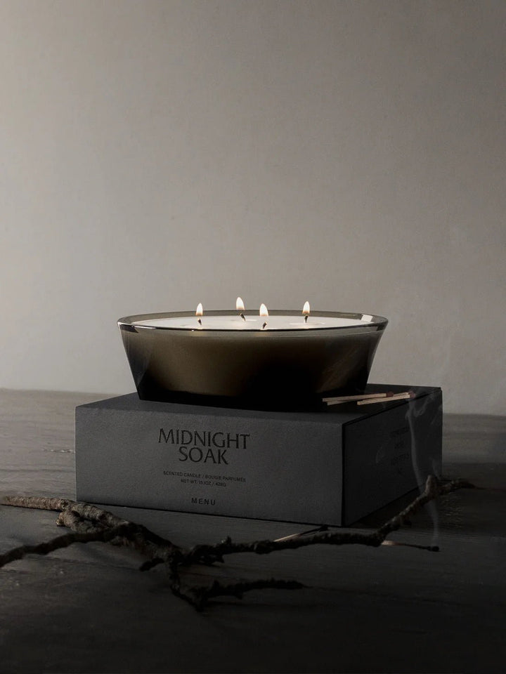 Olfacte Scented Candle - Midnight Soak - Audo Copenhagen Art + Objects - 80 g / Votive candle - HORNE