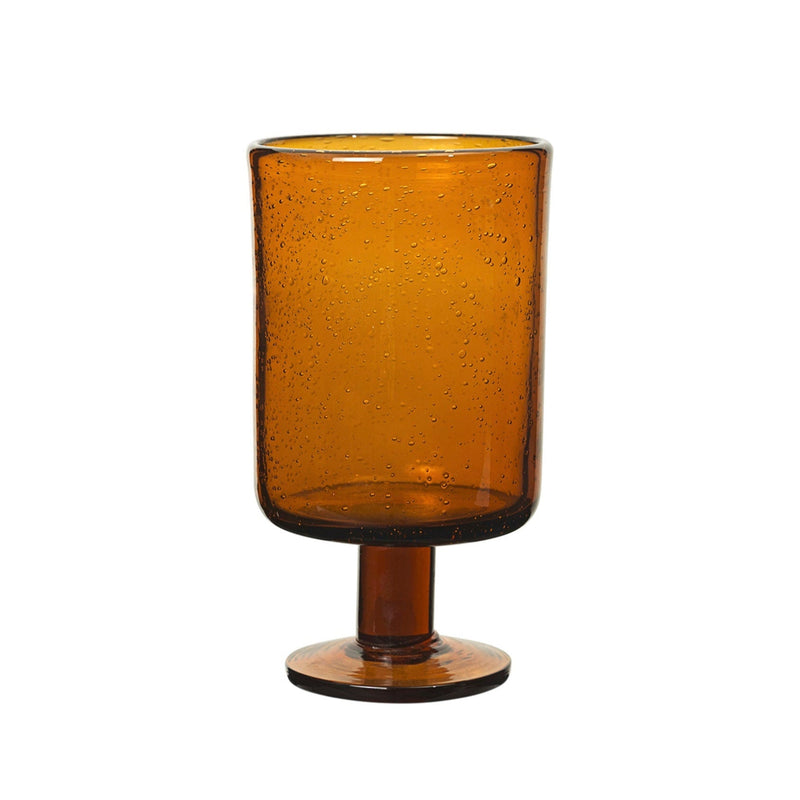 Oli Wine Glass - Ferm Living Glassware - Recycled Clear - HORNE