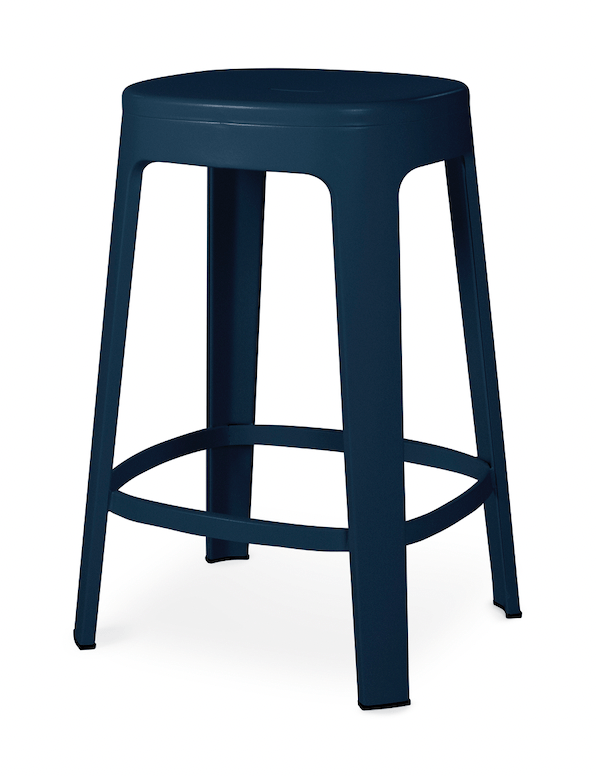 Ombra Counter Stool - RS Barcelona - Stools + Benches + Ottomans - Add Backrest - Green - HORNE