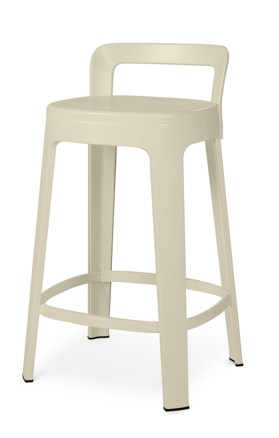 Ombra Counter Stool - RS Barcelona - Stools + Benches + Ottomans - Add Backrest - Green - HORNE