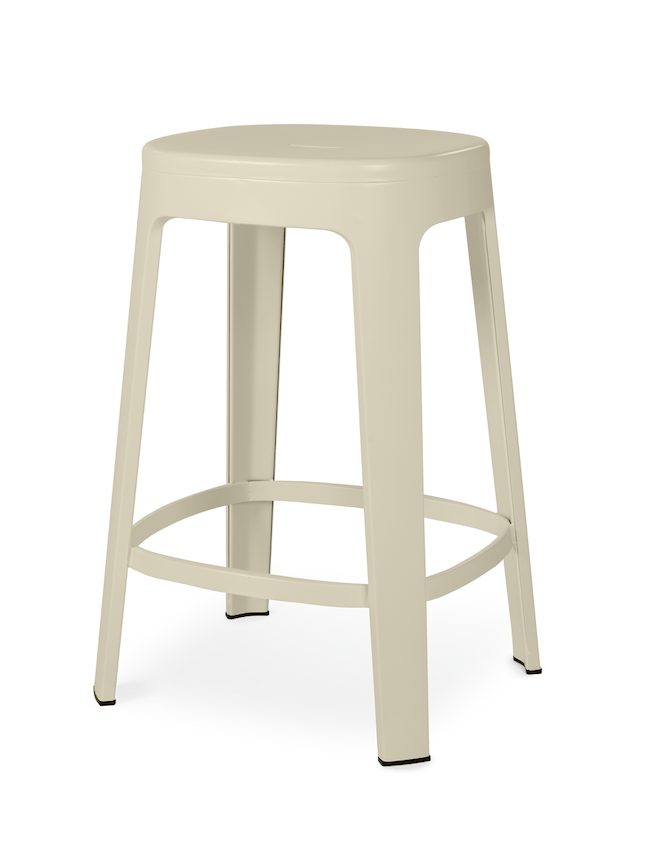 Ombra Counter Stool - RS Barcelona - Stools + Benches + Ottomans - Add Backrest - Green - HORNE
