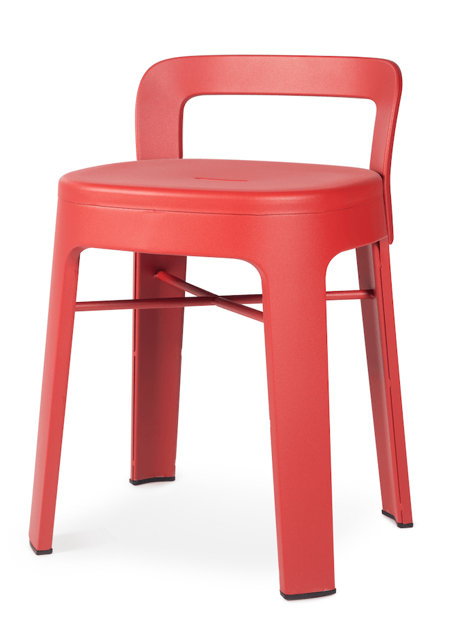 Ombra Low Stool - RS Barcelona - Stools + Benches + Ottomans - Add Backrest - Green - HORNE