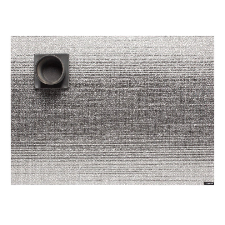 Ombre Placemat in Silver