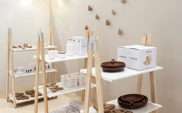 One Step Up Shelf - Normann Copenhagen Shelving - One Step Up Bookcase High - HORNE