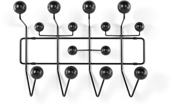 Open Box - Eames® Hang-It-All - Black/Black