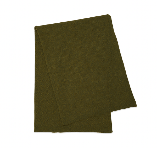 Open Box - Simple Knit Oversized Throw - Olive - Hawkins New York - Sale - HORNE