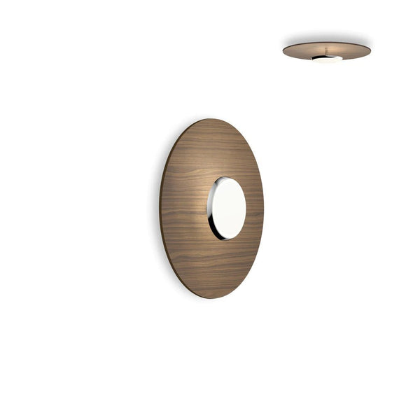 Open Box - Sky Dome Flush Light 18" - Walnut - Pablo Designs - Sale - HORNE