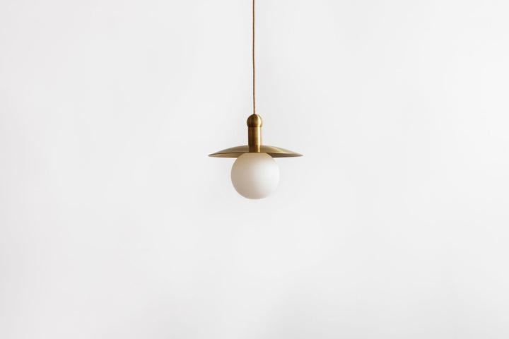 Orbit Cord Pendant - Workstead Pendants - Lost Brass - HORNE