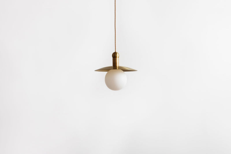 Orbit Cord Pendant - Workstead - Pendants - Hewn Brass - HORNE