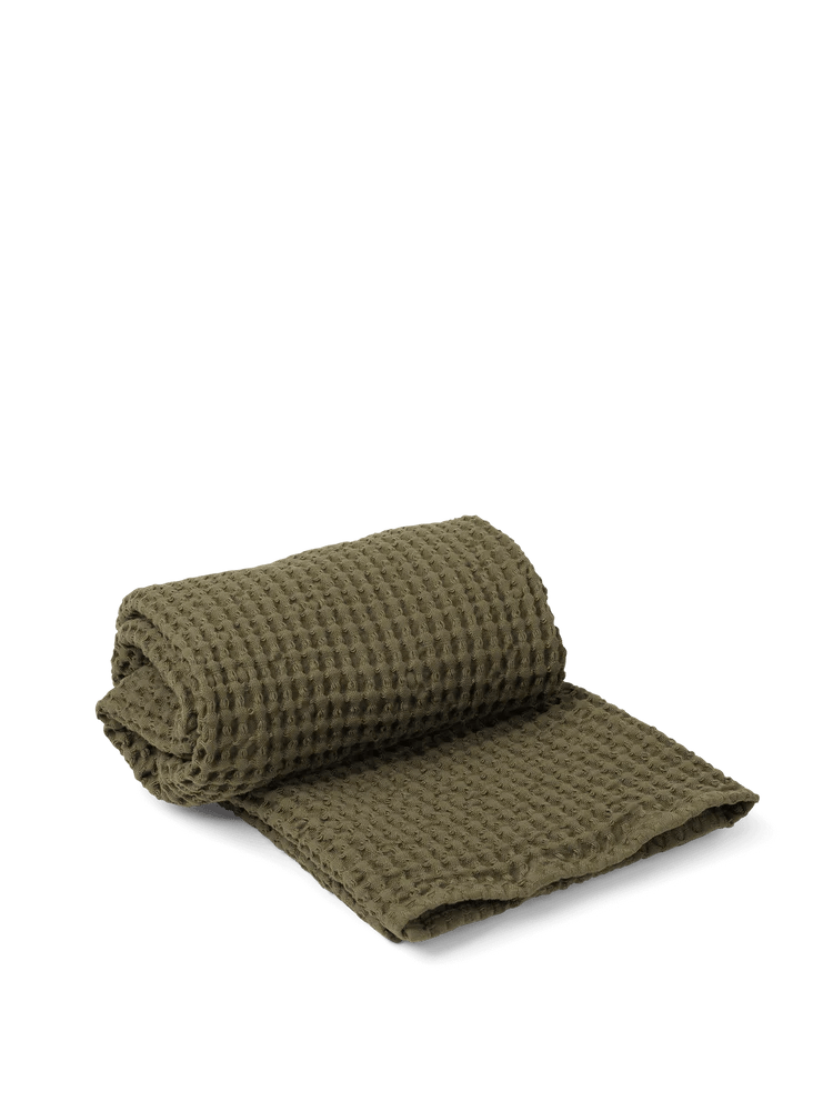 Organic Bath Towel - Ferm Living Kitchen & Dining - Off - White - HORNE