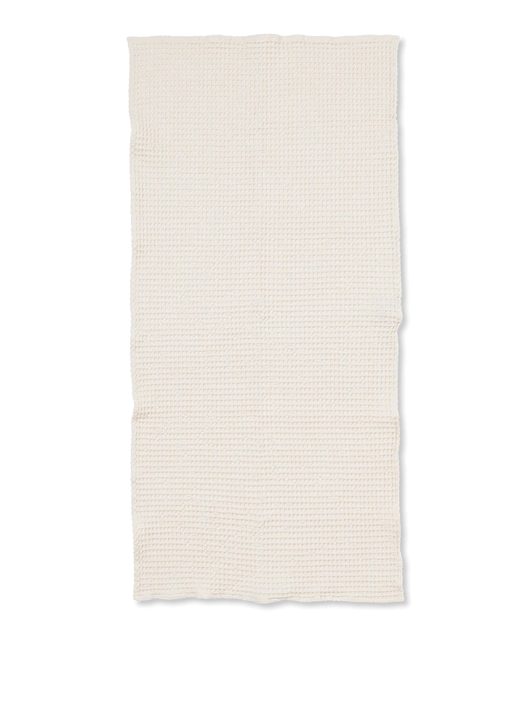 Organic Bath Towel - Ferm Living Kitchen & Dining - Off - White - HORNE