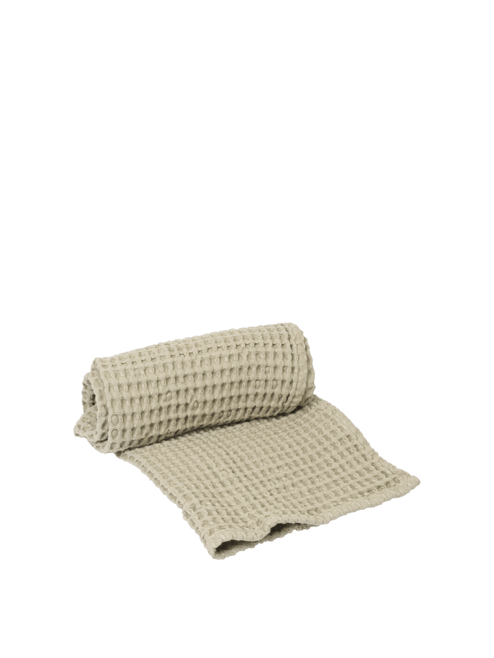 Organic Hand Towel - Ferm Living - Light Celedon - HORNE