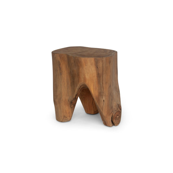 Organic Round Stool - BETACO Stools + Benches + Ottomans - Medium / Teak - HORNE