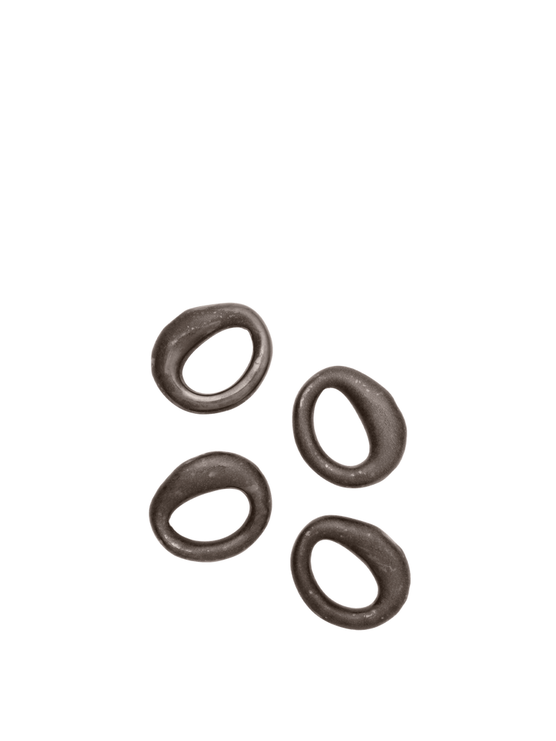 Orrith Napkin Rings - Set of 4 - Ferm Living Kitchen Tools - Rustic Bronze - HORNE