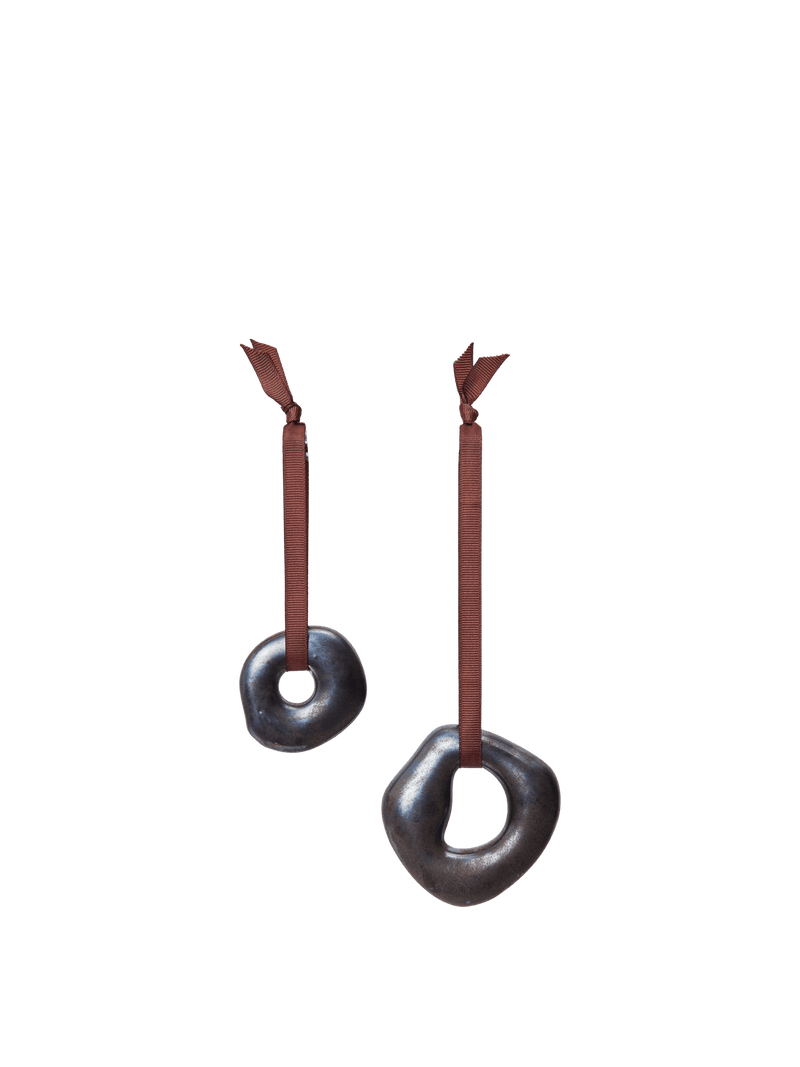 Orrith Ornaments - Set of 2 - Ferm Living Decor - Rustic Bronze - HORNE