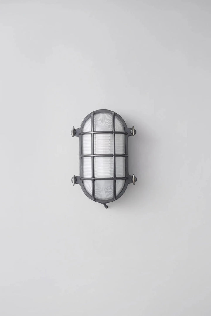 Oval Brass Bulkhead 7035 - Davey Lighting Outdoor Lights - Polished Brass - HORNE