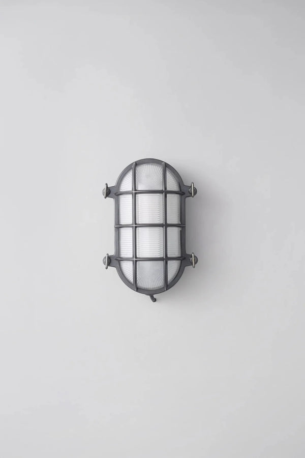 Oval Brass Bulkhead 7035 - Davey Lighting Outdoor Lights - Polished Brass - HORNE