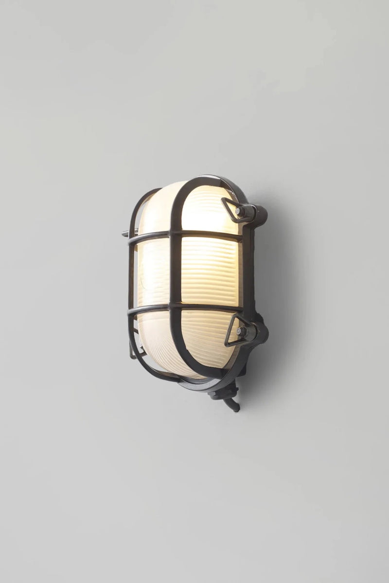 Oval Brass Bulkhead 7036 - Davey Lighting Outdoor Lights - Polished Brass - HORNE