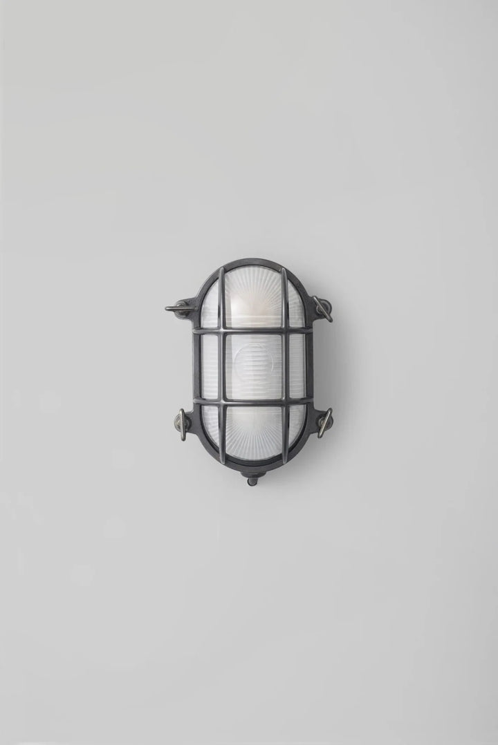 Oval Brass Bulkhead 7036 - Davey Lighting Outdoor Lights - Weathered Brass - HORNE