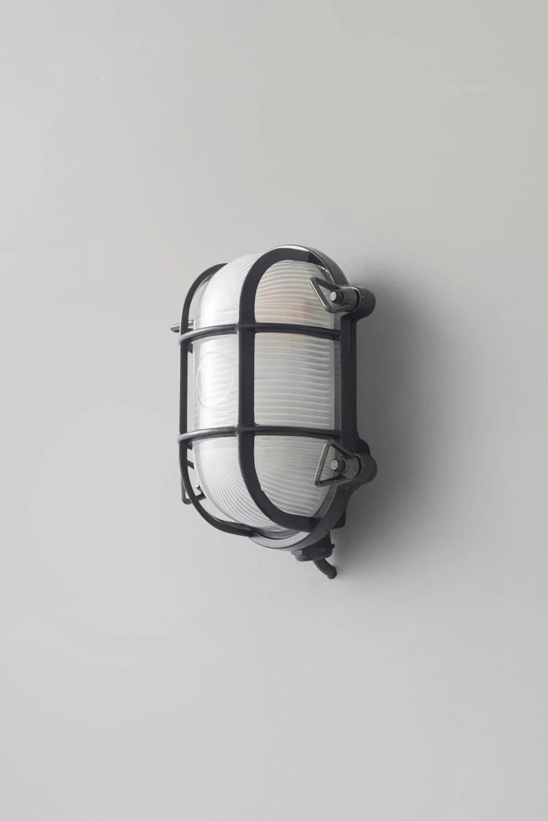 Oval Brass Bulkhead 7036 - Davey Lighting Outdoor Lights - Polished Brass - HORNE