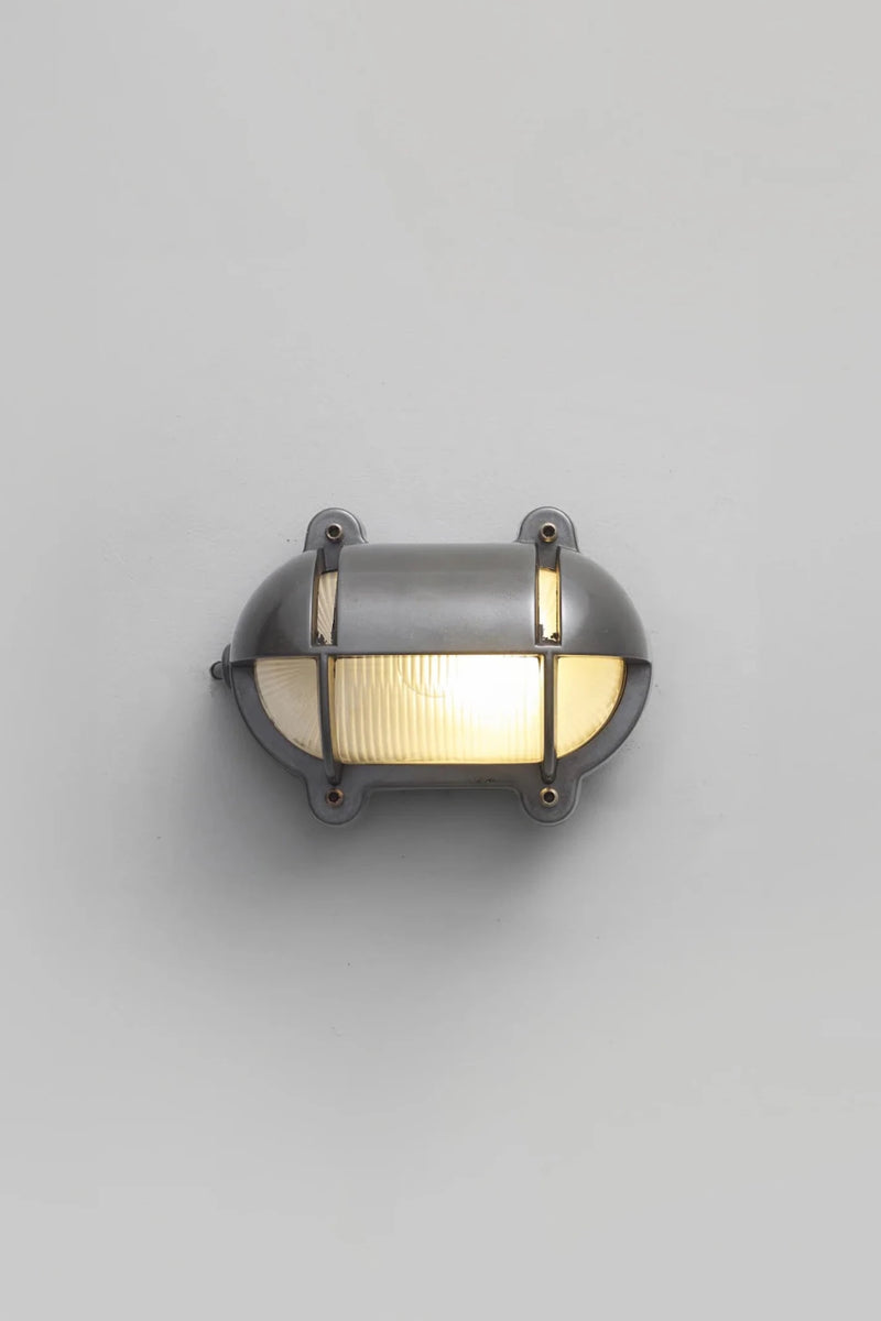 Oval Brass Bulkhead 7436 - Davey Lighting Outdoor Lights - Brass - HORNE