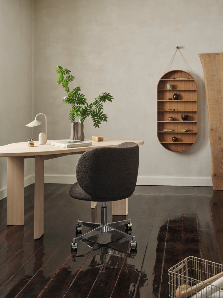 Oval Dorm - Ferm Living - Storage + Organization - Smoked Oak - HORNE