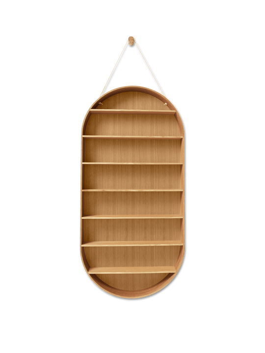 Oval Dorm - Ferm Living - Storage + Organization - Oiled Oak - HORNE