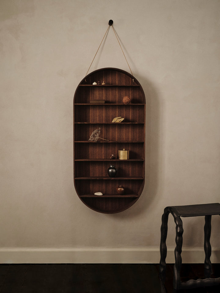 Oval Dorm - Ferm Living - Storage + Organization - Smoked Oak - HORNE