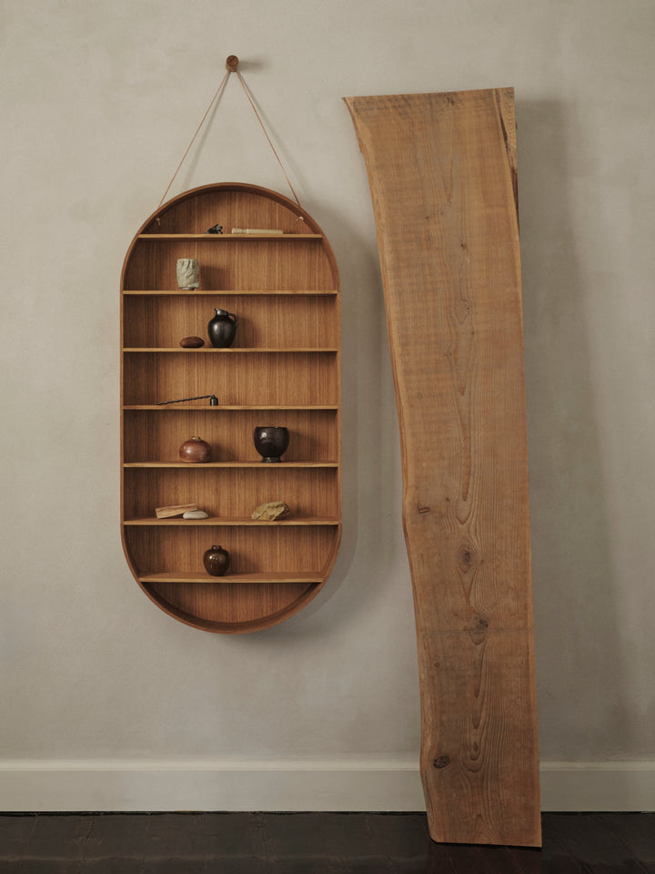 Oval Dorm - Ferm Living - Storage + Organization - Smoked Oak - HORNE