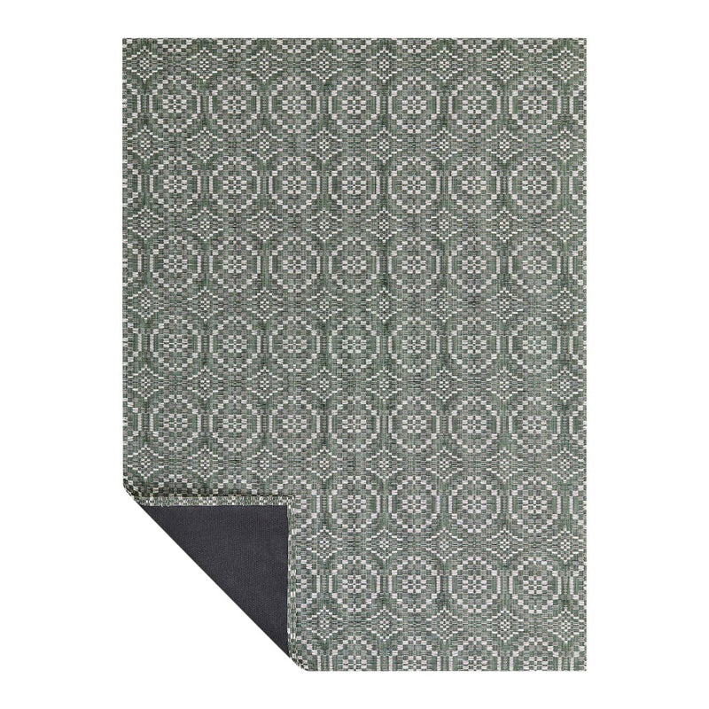 Overshot Floor Mat - Chilewich Rugs - Small - Thyme - HORNE