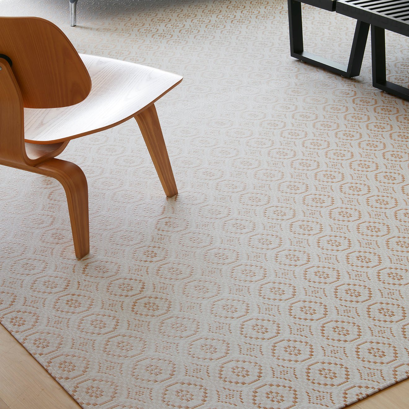Overshot Floor Mat - Chilewich Rugs - Small - Thyme - HORNE