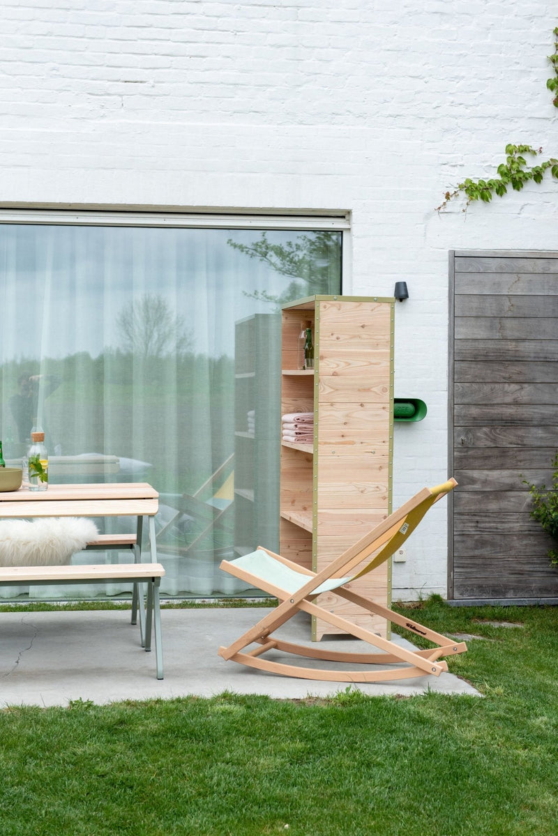 Overstock - Beach Rocker - Green/Yellow - Weltevree - Sale - HORNE