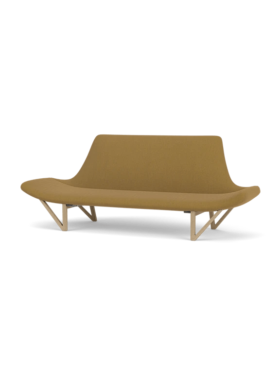 Pagode Sofa - Audo Copenhagen Sofas - Natural Oak - Hallingdal 65 Fabric - 0200 - HORNE